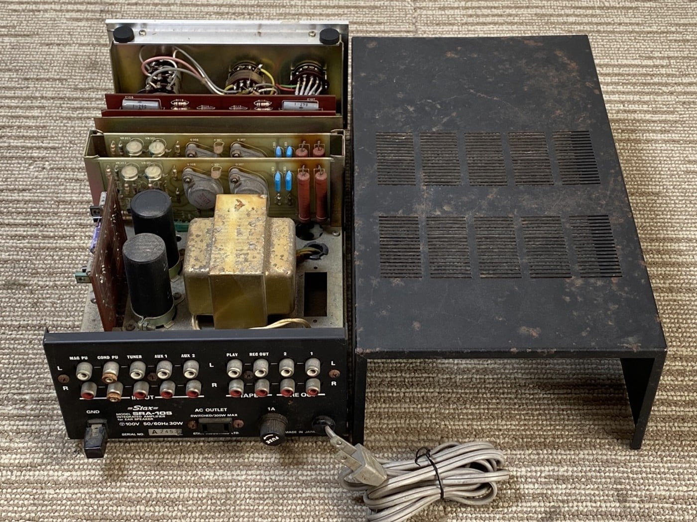 【中古・ジャンク】STAX SRA-10S プリメインアンプ - 画像 (6)