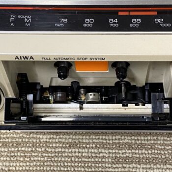 【中古・ジャンク】AIWA CS-J36 ラジカセ - 画像 (5)