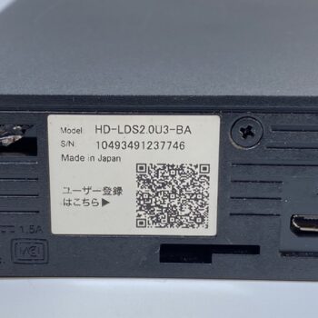 【中古】BUFFALO HD-LDS2.0U3-BA 外付けHDD 2TB - 画像 (4)