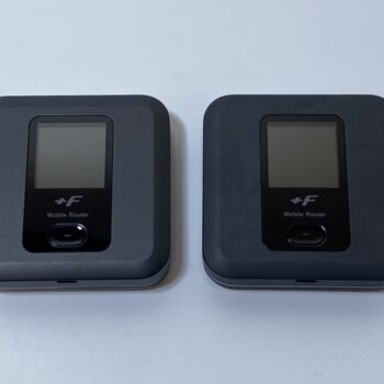 【中古】FUJISOFT FS030W モバイルルーター 2台セット #2