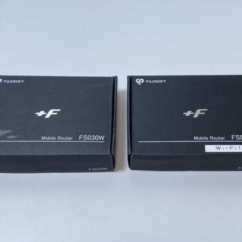 【中古】FUJISOFT FS030W モバイルルーター 2台セット #3