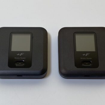 【中古】FUJISOFT FS030W モバイルルーター 2台セット #4