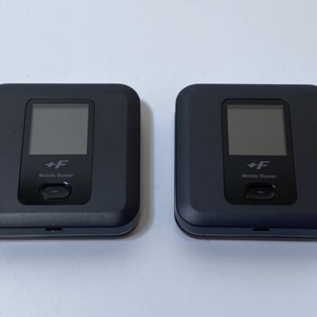 【中古】FUJISOFT FS030W モバイルルーター 2台セット #5