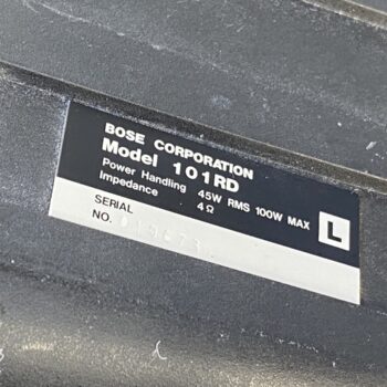 【中古】BOSE 101RD スピーカーペア - 画像 (9)