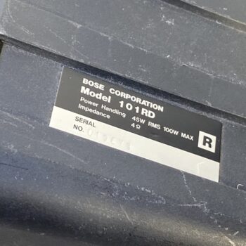 【中古】BOSE 101RD スピーカーペア - 画像 (10)