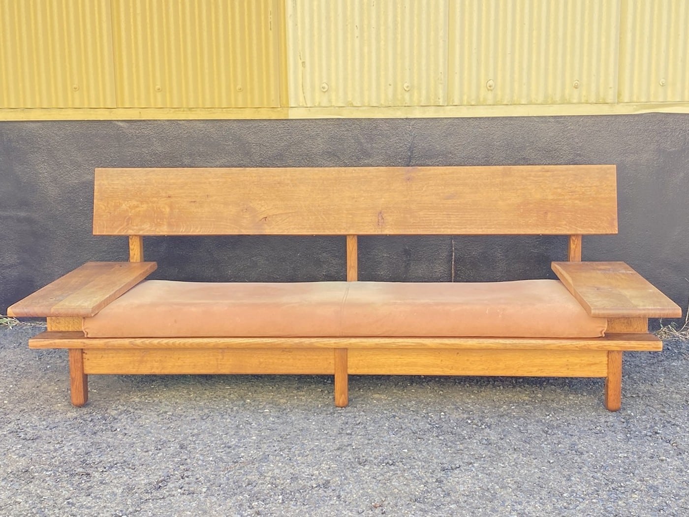 【中古・現状渡し】飛騨産業 森のことば 三人掛けソファ