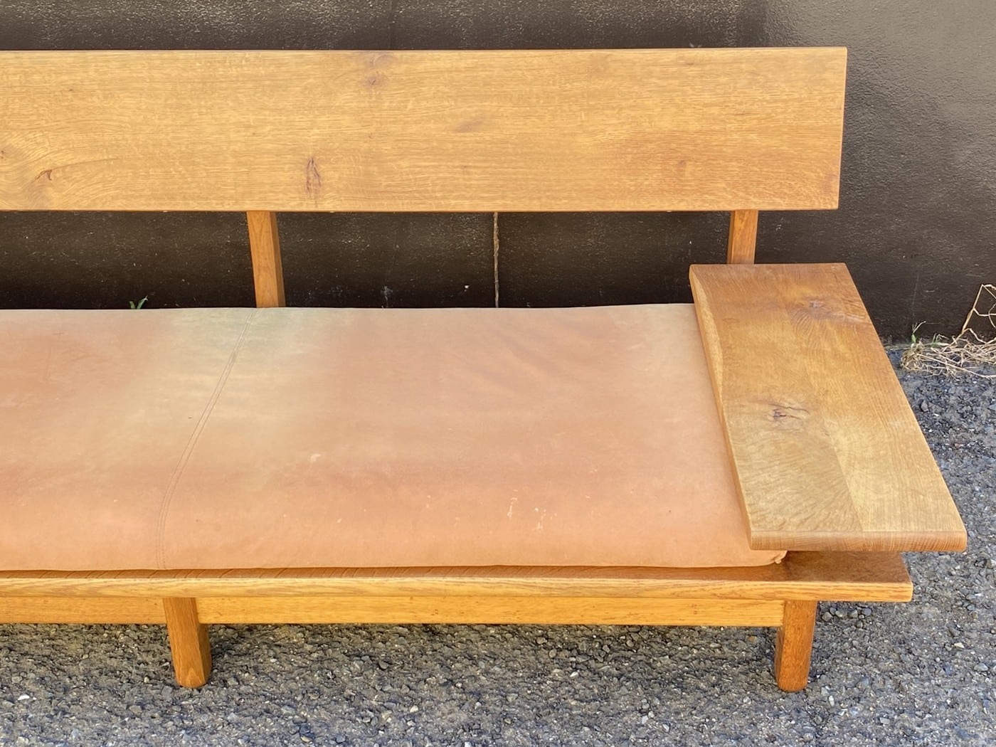 【中古・現状渡し】飛騨産業 森のことば 三人掛けソファ - 画像 (3)