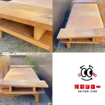 【中古・現状渡し】飛騨産業 森のことば 三人掛けソファ - 画像 (10)