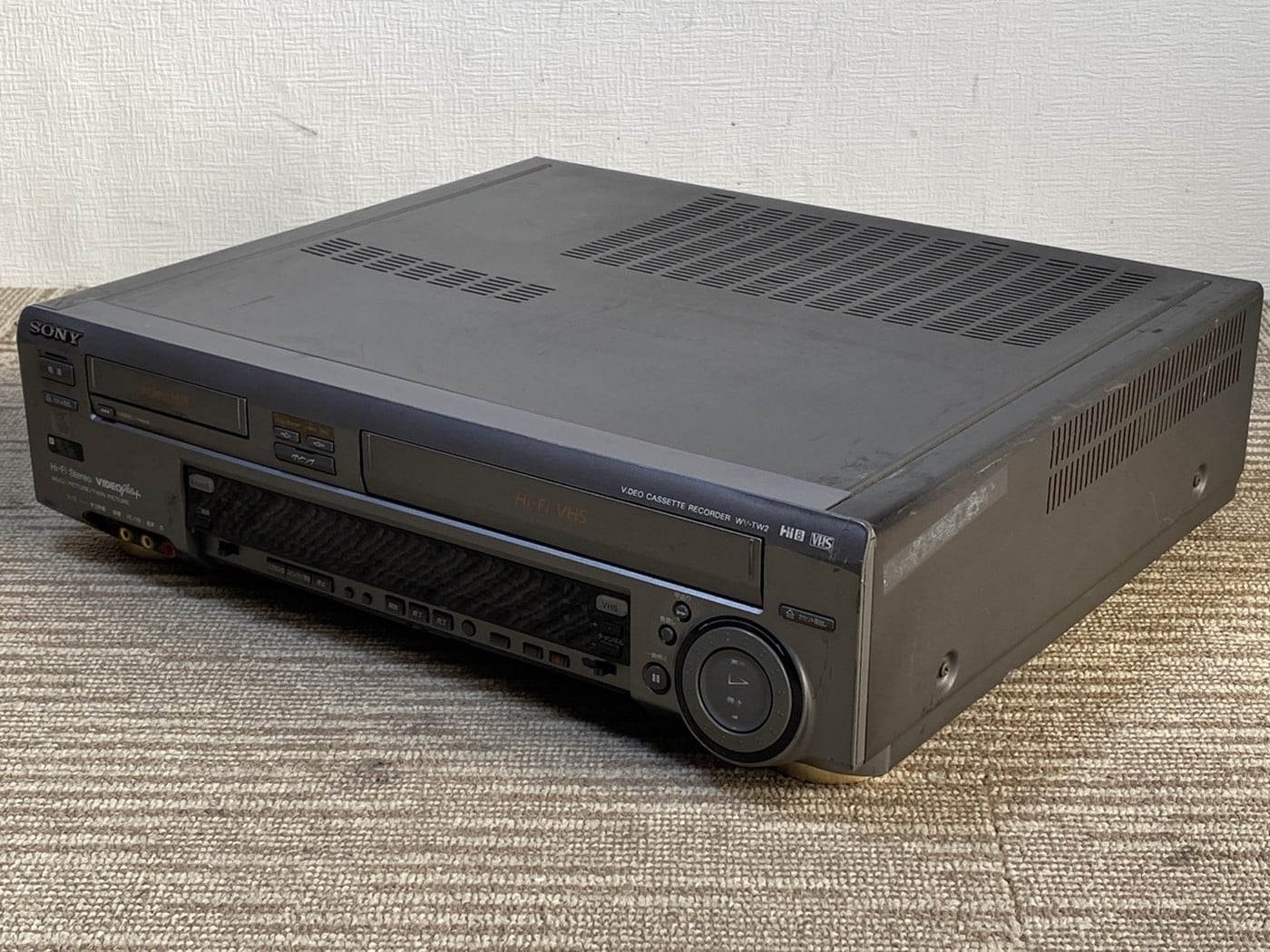 【中古・ジャンク】SONY WV-TW2 VHSデッキ