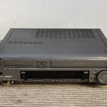【中古・ジャンク】SONY WV-TW2 VHSデッキ - 画像 (2)