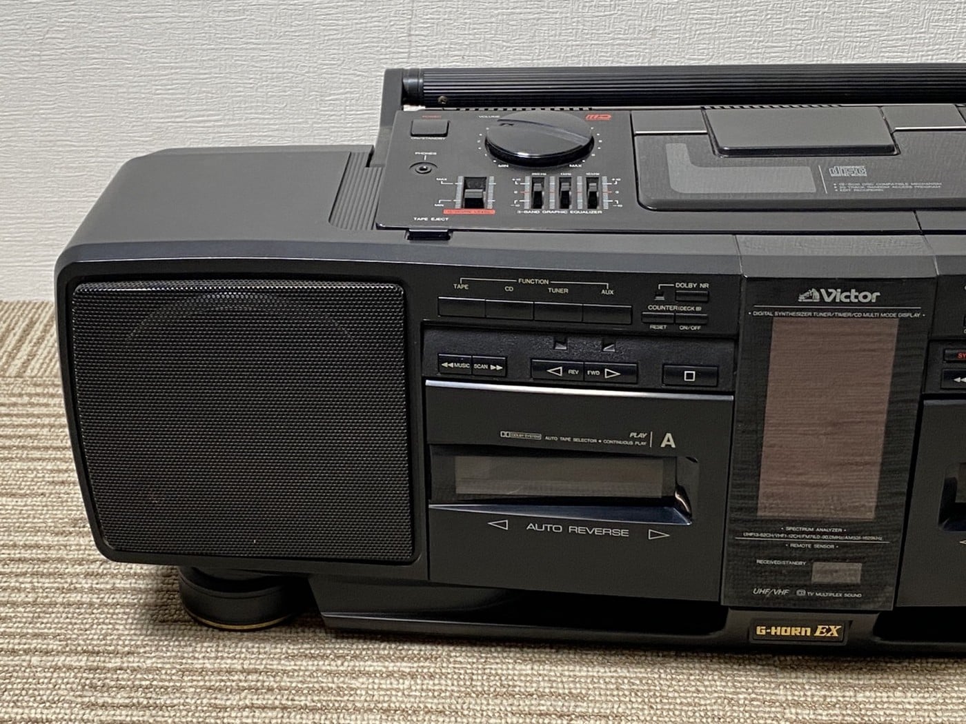 【中古】Victor CDian RC-X90 ラジカセ - 画像 (2)